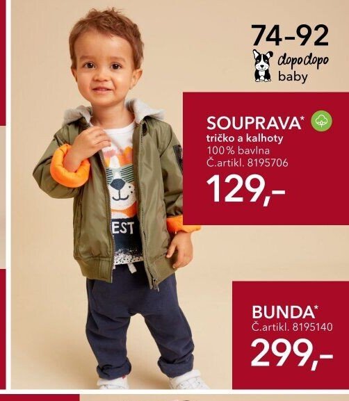 SOUPRAVA tričko a kalhoty