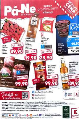 akční leták Kaufland 16.3.2022-22.3.2022