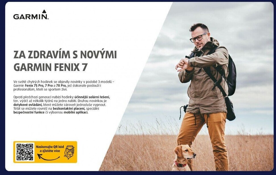 Za zdravím s novými Garmin Fenix 7