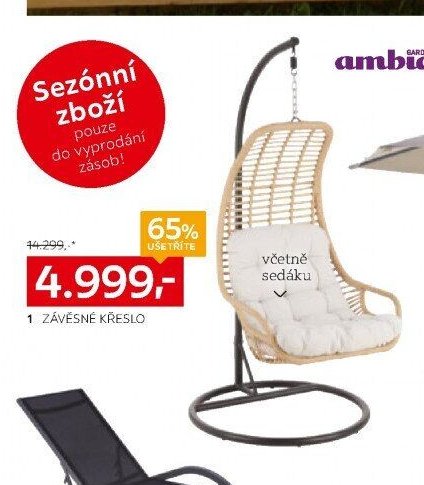 Závěsné křeslo