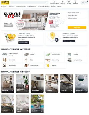 akční leták Sconto nábytek 15.3.2022-21.3.2022