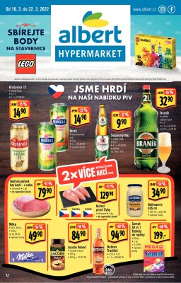 akční leták Albert 16.3.2022-22.3.2022