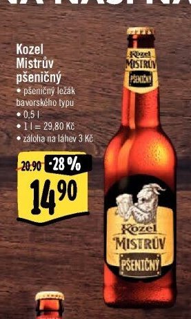 Kozel Mistrův pšeničný