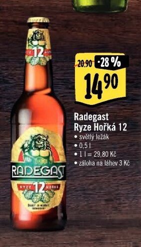 Radegast Ryze Hořká 12