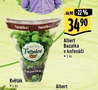 Albert Bazalka v kořenáči