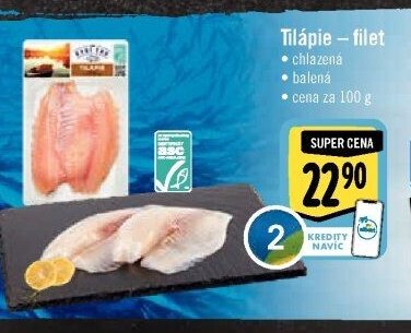 Tilápie – filet