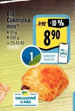 Bio Čokorolka mini