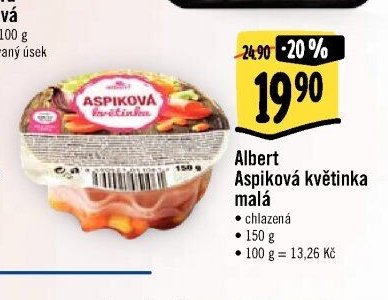 Albert Aspiková květinka malá