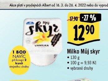 Milko Můj skyr