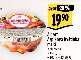 Aspiková květinka Albert