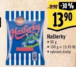 Bonbony Hašlerky Sfinx