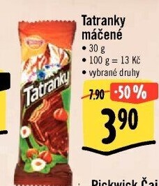 Celomáčené Tatranky Sedita