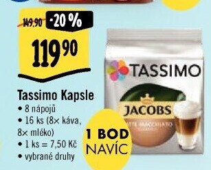 Kapsle Tassimo Jacobs