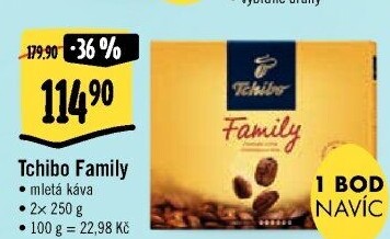 Mletá káva Family Tchibo