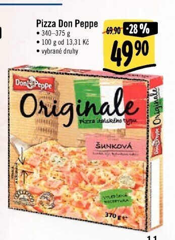 Pizza mražená Don Peppe