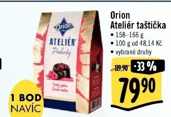 Pralinky Ateliér Orion