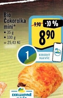 Rolka čokoládová bio