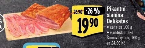 Slanina pikantní delikates