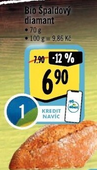 Špaldové pečivo bio