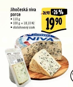 Sýr Niva Jihočeská 50% Madeta