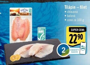 Tilápie nilská filety Albert