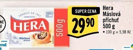 Tuk s máslovou příchutí Hera