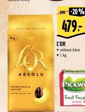 Zrnková káva Absolu L'