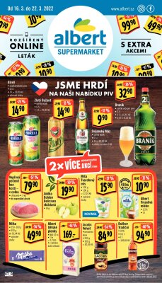 akční leták Albert 16.3.2022-22.3.2022