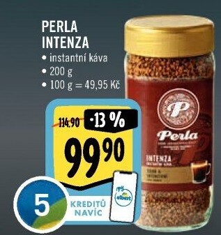 Instantní káva Intenza AH Perla