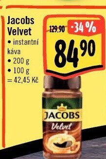 Instantní káva Jacobs Velvet