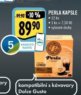 Kapsle Dolce Gusto AH Perla