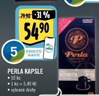 Kapsle Nespresso AH Perla