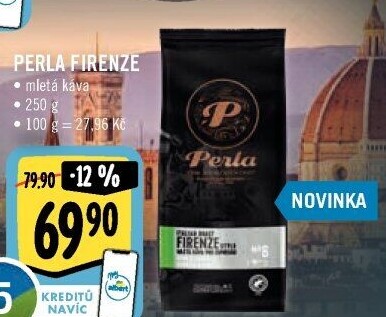 Mletá káva Firenze AH Perla