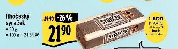 Sýr Syreček Jihočeský Madeta