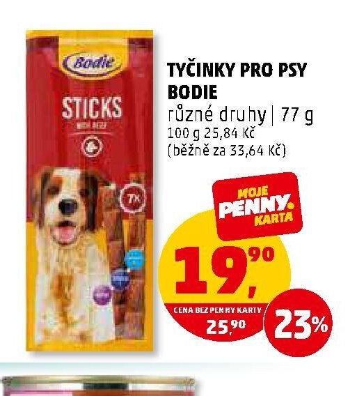 TYČINKY PRO PSY BODIE