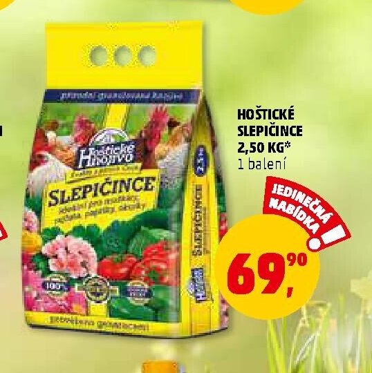 HOŠTICKÉ SLEPIČINCE
