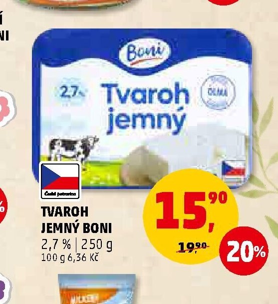 Tvaroh jemný Boni