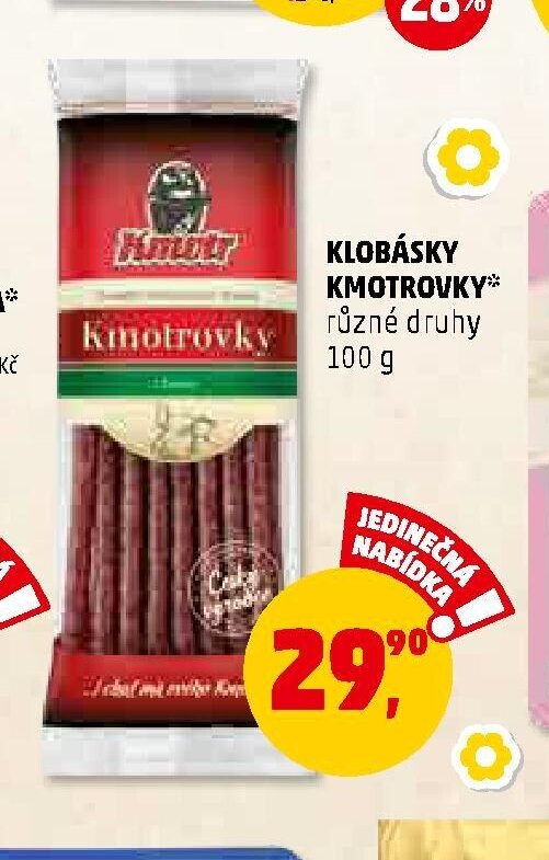 KLOBÁSKY KMOTROVKY*