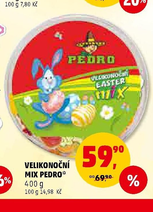 Velikonoční mix Pedro