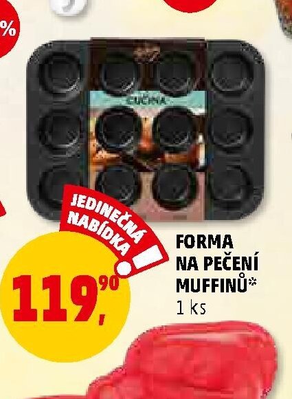FORMA NA PEČENÍ MUFFINŮ