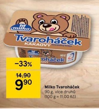 Milko Tvaroháček 90 g