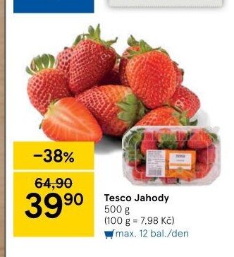 Tesco Jahody