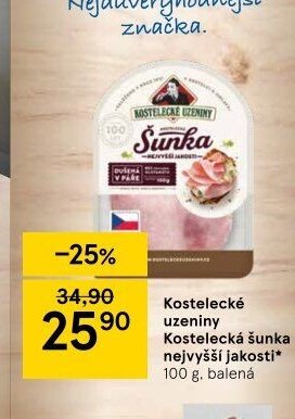Kostelecké uzeniny Kostelecká šunka