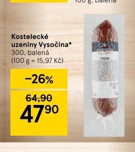 Kostelecké uzeniny Vysočina