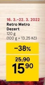 Retro Metro Dezert