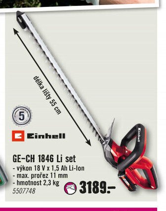 Einhell GE-CH 1846 Li set - Hornbach akcniletaky.com