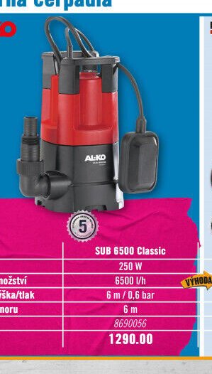 AL-KO SUB 6500 Classic - Hornbach akcniletaky.com