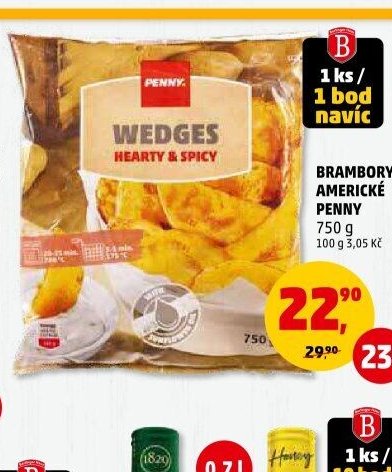 Brambory americké Penny 750 g