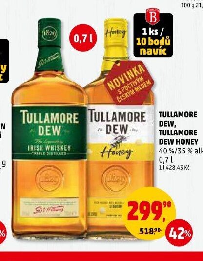Tullamore Dew / Tullamore Dew Honey 0,7 l