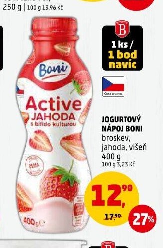JOGURTOVÝ NÁPOJ BONI